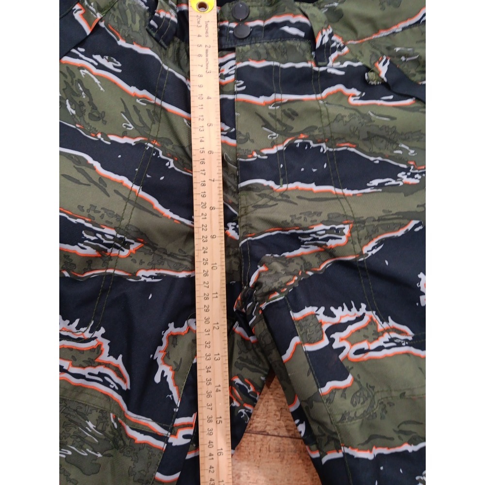 Aperture Sentry Tiger Camo Mens L Snowboard Ski Waterproof Cargo Pockets 2461 - Picture 7 of 16
